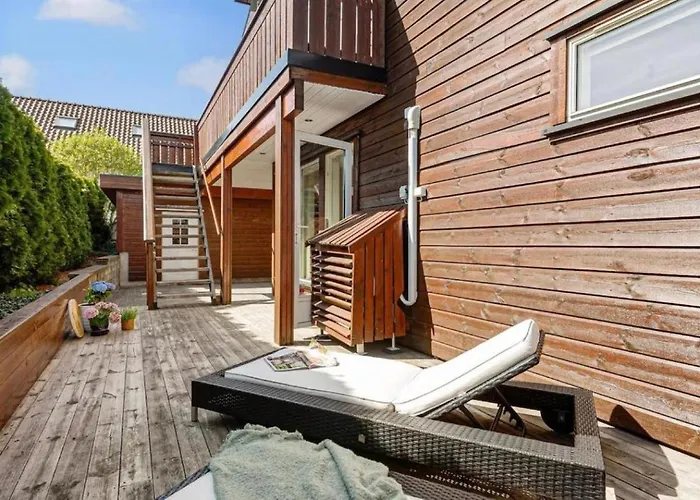The Terrace House 6 Min From Villa Tønsberg