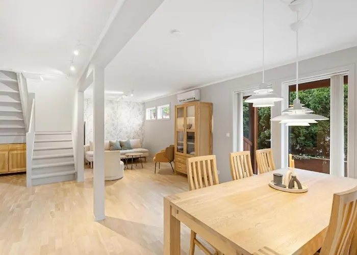 The Terrace House 6 Min From Tønsberg